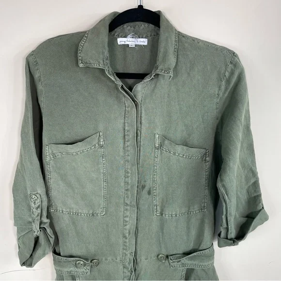 Young Fabulous & Broke River Run Raw Hem Romper - Picture 10 of 11